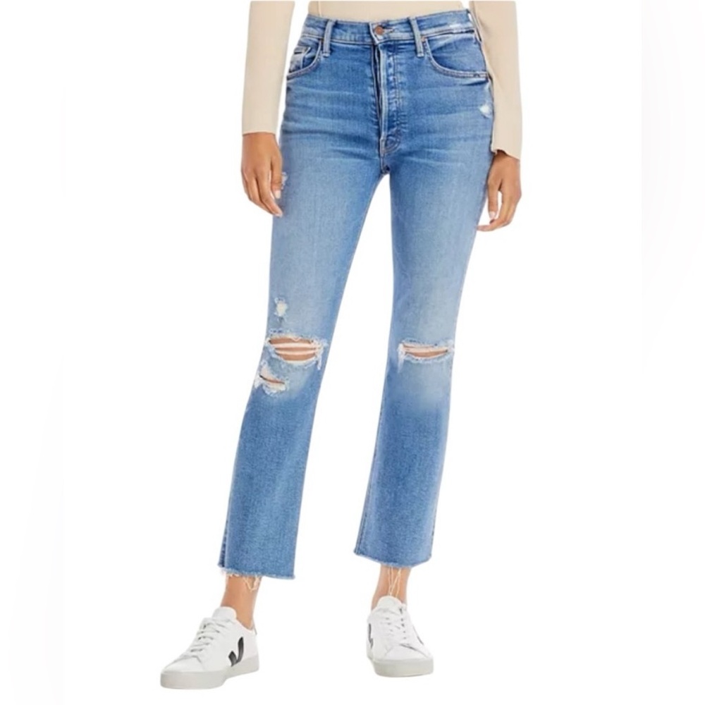 Mother The Tripper Ankle Fray Jeans